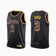 Maillot Los Angeles Lakers Anthony Davis #3 Earned 2020-21 Noir