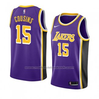 Maillot Los Angeles Lakers Demarcus Cousins #15 Statement 2019-20 Volet