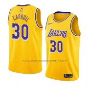 Maillot Los Angeles Lakers Jeffrey Carroll #30 Icon 2018-19 Or