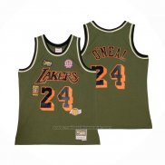 Maillot Los Angeles Lakers Kobe Bryant #24 Mitchell & Ness Vert