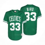 Maillot Manche Courte Boston Celtics Larry Bird #33 Vert