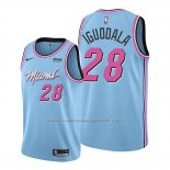 Maillot Miami Heat Andre Iguodala #28 Ville 2019-20 Bleu