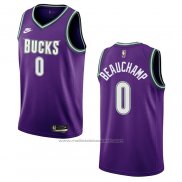 Maillot Milwaukee Bucks Marjon Beauchamp #0 Classic 2022-23 Volet