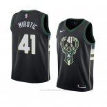 Maillot Milwaukee Bucks Nikola Mirotic #41 Statement 2018 Noir