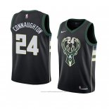 Maillot Milwaukee Bucks Pat Connaughton #24 Statement 2018 Noir