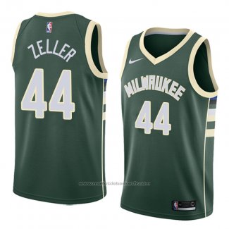 Maillot Milwaukee Bucks Tyler Zeller #44 Icon 2018 Vert