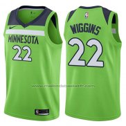 Maillot Minnesota Timberwolves Andrew Wiggins #22 Statement 2017-18 Vert