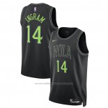 Maillot New Orleans Pelicans Brandon Ingram #14 Ville 2023-24 Noir