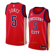 Maillot New Orleans Pelicans Herbert Jones #5 Statement 2023-24 Rouge