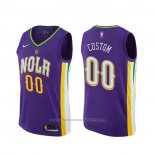 Maillot New Orleans Pelicans Personnalise Ville Volet