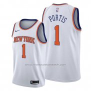 Maillot New York Knicks Bobby Portis #1 Association Blanc