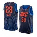 Maillot Oklahoma City Thunder Abdel Nader #28 Statement 2017-18 Bleu