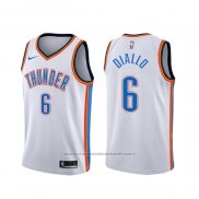 Maillot Oklahoma City Thunder Hamidou Diallo #6 Association Blanc