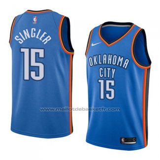 Maillot Oklahoma City Thunder Kyle Singler #15 Icon 2018 Bleu