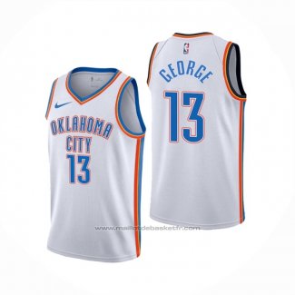 Maillot Oklahoma City Thunder Paul George #13 Association Blanc