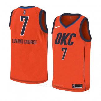 Maillot Oklahoma City Thunder Timothe Luwawu-Cabarrot #7 Earned 2018-19 Orange