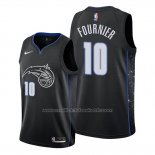 Maillot Orlando Magic Evan Fournier #10 Ville Edition Noir