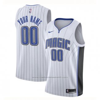 Maillot Orlando Magic Personnalise Association Blanc