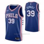 Maillot Philadelphia 76ers Dwight Howard #39 Icon Bleu