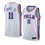 Maillot Philadelphia 76ers James Ennis III #11 Association 2018 Blanc