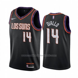 Maillot Phoenix Suns Cheick Diallo #14 Ville Noir