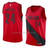 Maillot Portland Trail Blazers Anfernee Simons #24 Statement 2018 Rouge