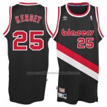 Maillot Portland Trail Blazers Jerome Kersey #25 Retro Noir