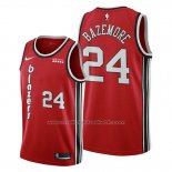 Maillot Portland Trail Blazers Kent Bazemore #24 Classic Edition Rouge