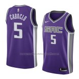 Maillot Sacramento Kings Bruno Caboclo #5 Icon 2018 Volet