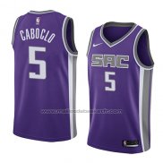 Maillot Sacramento Kings Bruno Caboclo #5 Icon 2018 Volet