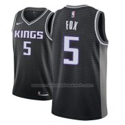 Maillot Sacramento Kings De'aaron Fox #5 Statement 2018-19 Noir