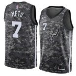 Maillot San Antonio Spurs Chimezie Metu #7 Ville 2018 Gris