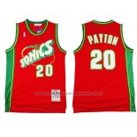 Maillot Seattle SuperSonics Gary Payton #20 Historic Retro Rouge2