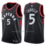 Maillot Toronto Raptors Bruno Caboclo #5 Statement 2017-18 Noir