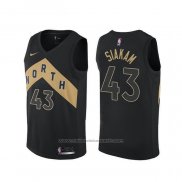 Maillot Toronto Raptors Pascal Siakam #43 Ville Noir