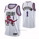 Maillot Toronto Raptors Tracy McGrady #1 Classic Edition Blanc