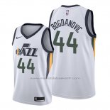 Maillot Utah Jazz Bojan Bogdanovic #44 Association Blanc