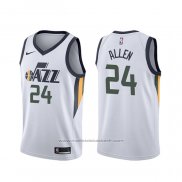 Maillot Utah Jazz Grayson Allen #24 Association Blanc