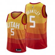 Maillot Utah Jazz Jarrell Brantley #5 Ville 2019-20 Orange