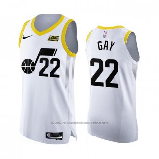 Maillot Utah Jazz Rudy Gay #22 Association Authentique 2022-23 Blanc