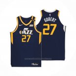 Maillot Utah Jazz Rudy Gobert #27 Icon Authentique Bleu