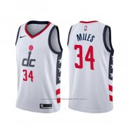 Maillot Washington Wizards C.j. Miles #34 Ville 2019-20 Blanc