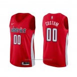 Maillot Washington Wizards Personnalise Earned Rouge
