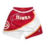 Short Atlanta Hawks 1986-87 Rouge