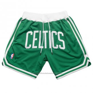 Short Boston Celtics Just Don Vert