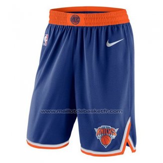 Short New York Knicks 2017-18 Bleu