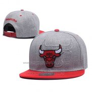 Casquette Chicago Bulls Gris Rouge