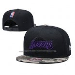 Casquette Los Angeles Lakers Snapback Noir Camouflage