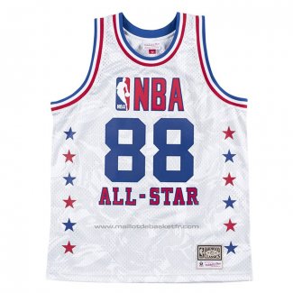 Maillot All Star 1988 AAPE x Mitchell & Ness Blanc