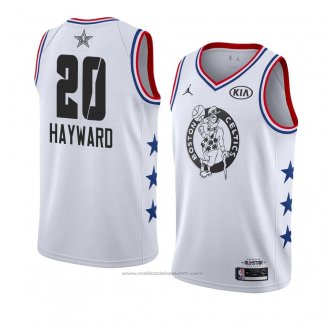 Maillot All Star 2019 Boston Celtics Gordon Hayward #20 Blanc